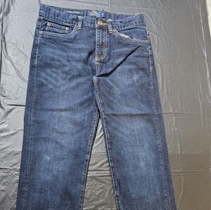 Lucky Brand Women's Dark Blue Straight Jeans